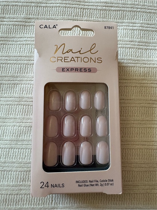 Cala Other - Cala Nail Creations Express Press-On Nails - Light Pink